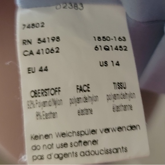 Bogner Vintage Velour Ski Turtleneck Light Blue - Picture 3 of 4